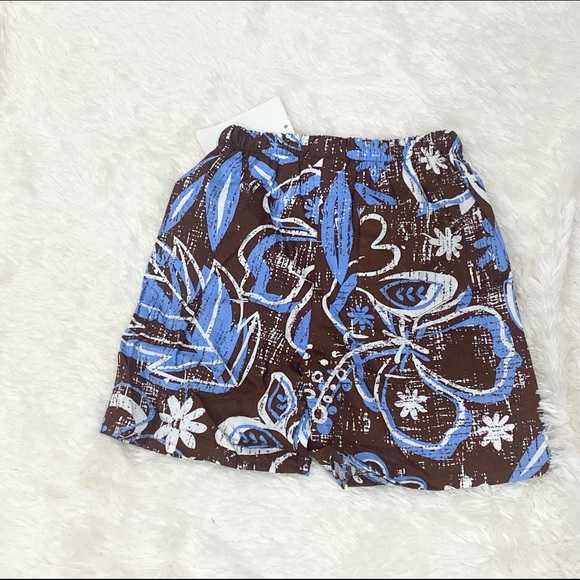 Flap Happy Hawaiian Swim Trunks NWT - Picture 2 of 7